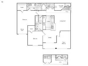 Weston at Copperfield 2 Beds floor plan, 1099 sqft