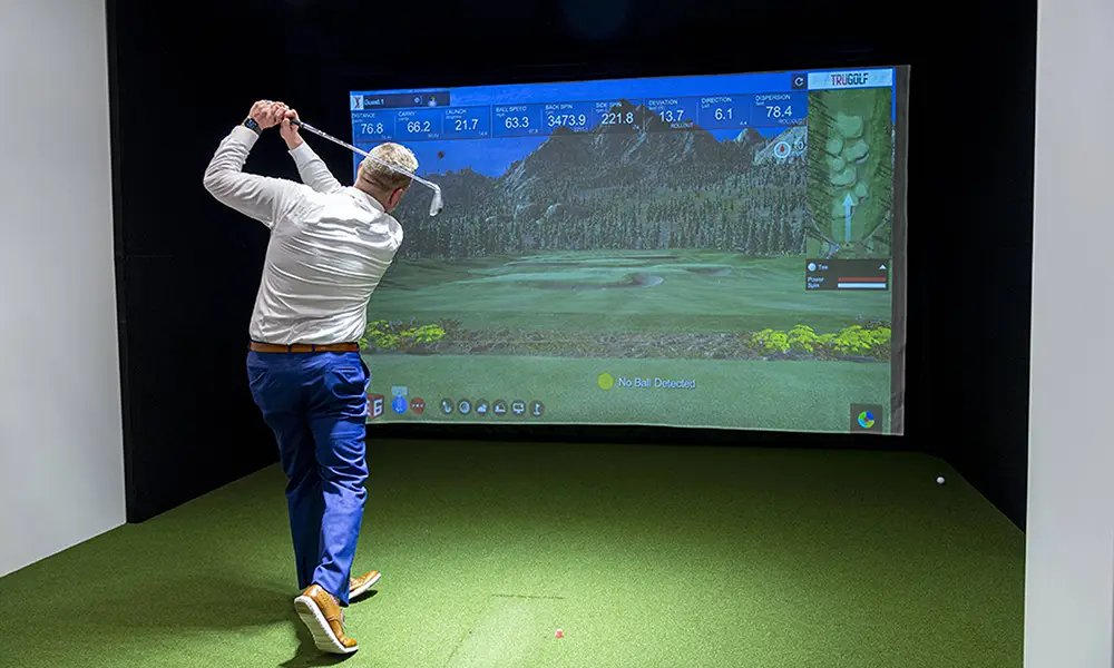 Aspire Post Oak Golf Simulator