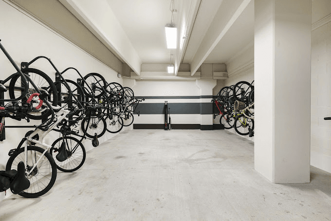 Art House Sawyer Yards bike storage